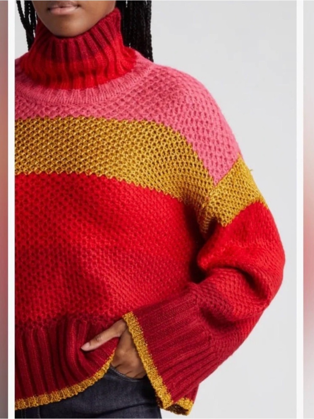 FARM Rio Shiny Stripes Sweater - Picture 6 of 6